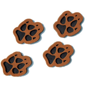 4 PUPPY PAWS SNOWBOARD STOMP PAD - BROWN